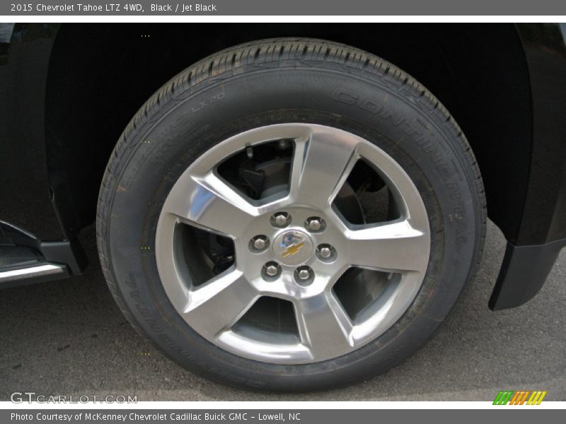 Black / Jet Black 2015 Chevrolet Tahoe LTZ 4WD