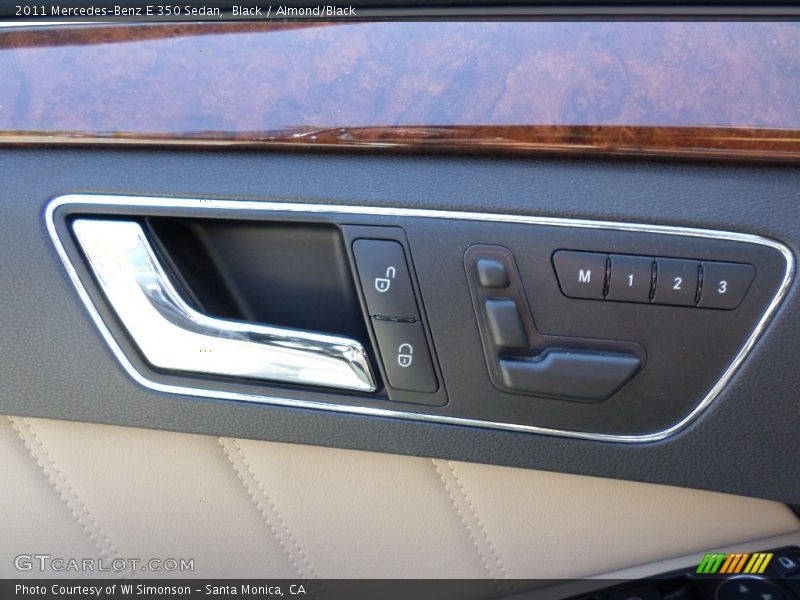Black / Almond/Black 2011 Mercedes-Benz E 350 Sedan