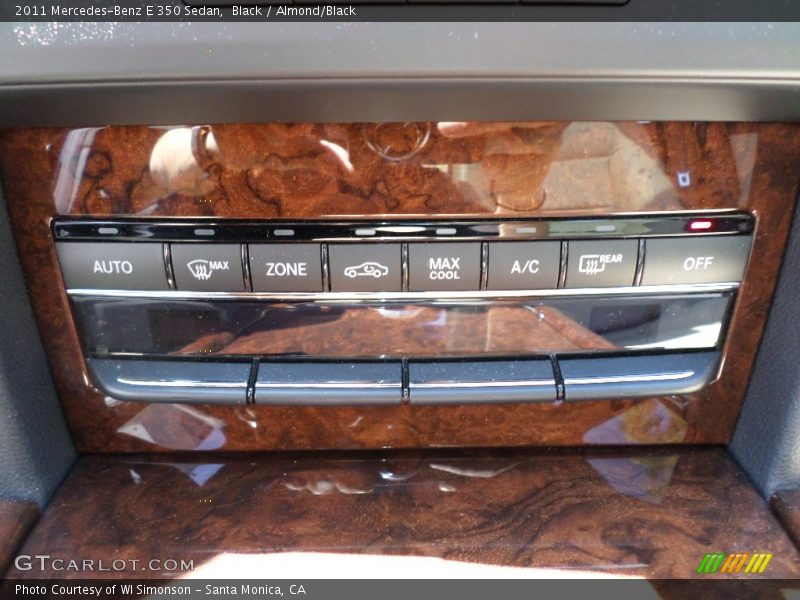 Black / Almond/Black 2011 Mercedes-Benz E 350 Sedan