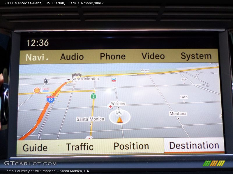 Black / Almond/Black 2011 Mercedes-Benz E 350 Sedan