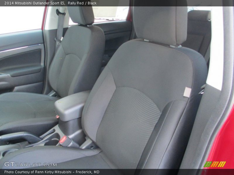 Rally Red / Black 2014 Mitsubishi Outlander Sport ES