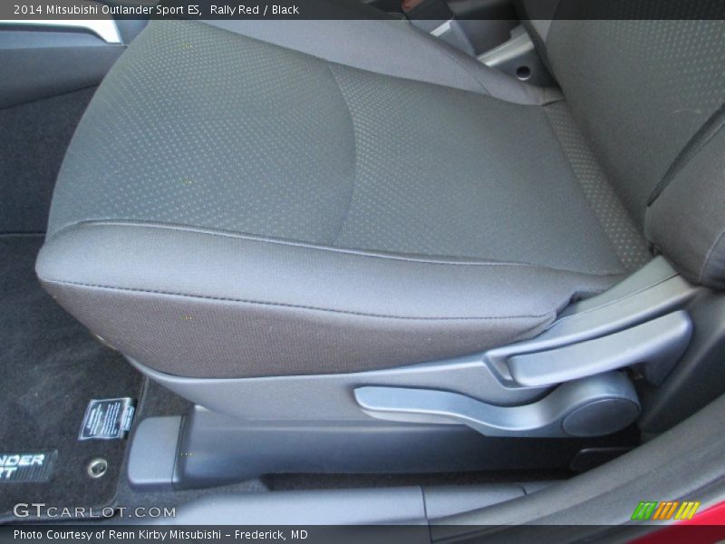 Rally Red / Black 2014 Mitsubishi Outlander Sport ES