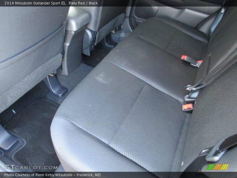 Rally Red / Black 2014 Mitsubishi Outlander Sport ES