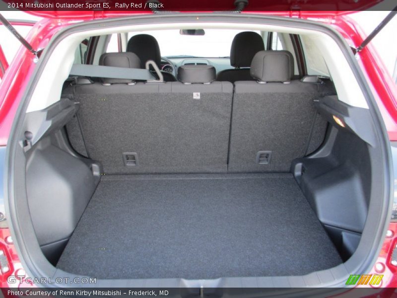 Rally Red / Black 2014 Mitsubishi Outlander Sport ES