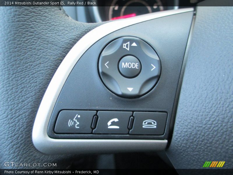 Rally Red / Black 2014 Mitsubishi Outlander Sport ES