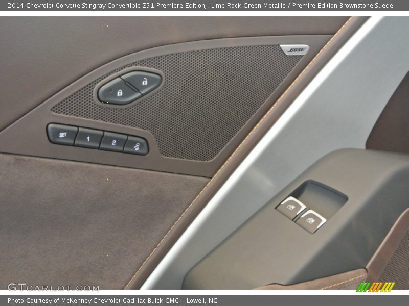 Controls of 2014 Corvette Stingray Convertible Z51 Premiere Edition