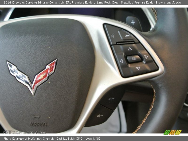 Controls of 2014 Corvette Stingray Convertible Z51 Premiere Edition