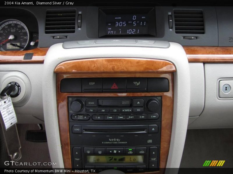 Diamond Silver / Gray 2004 Kia Amanti