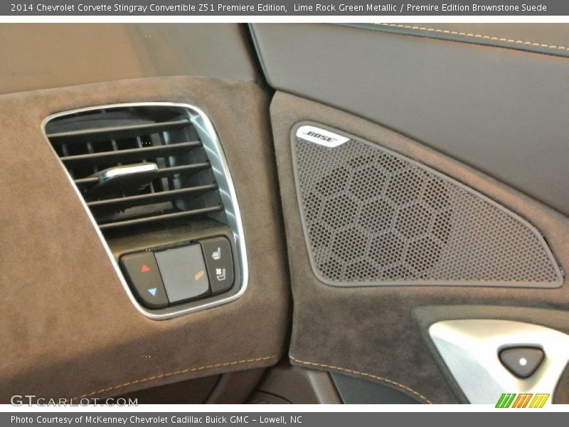 Controls of 2014 Corvette Stingray Convertible Z51 Premiere Edition