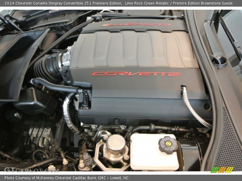  2014 Corvette Stingray Convertible Z51 Premiere Edition Engine - 6.2 Liter DI OHV 16-Valve VVT V8