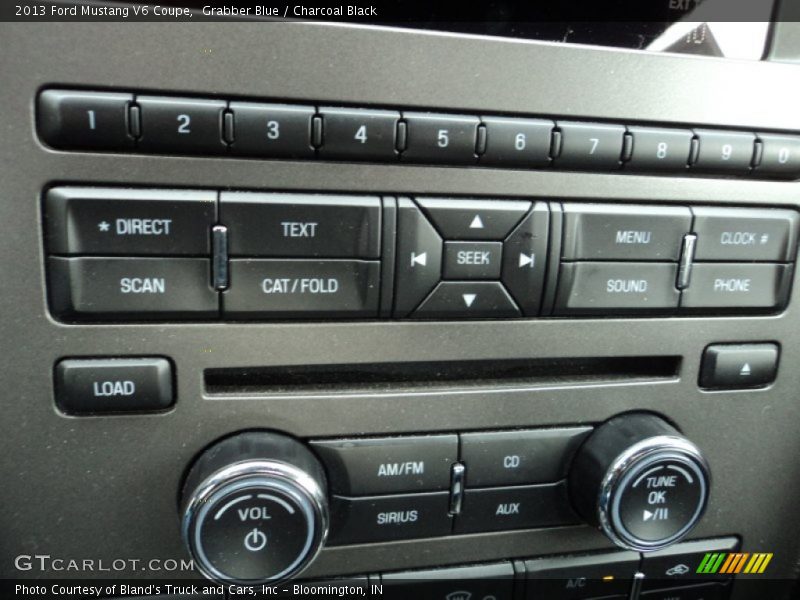 Grabber Blue / Charcoal Black 2013 Ford Mustang V6 Coupe