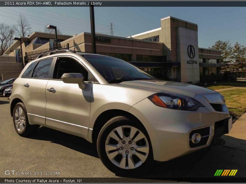 Palladium Metallic / Ebony 2011 Acura RDX SH-AWD