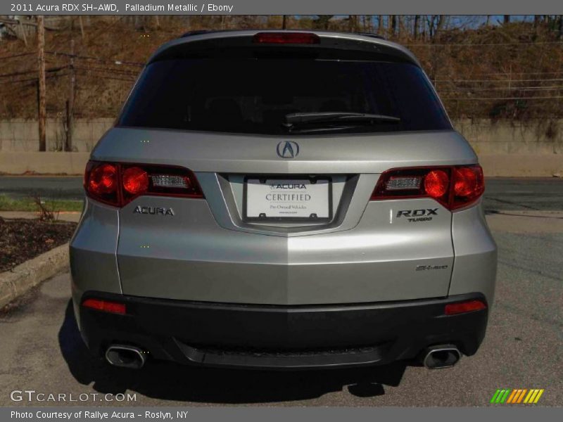 Palladium Metallic / Ebony 2011 Acura RDX SH-AWD