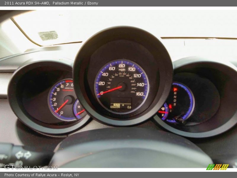 Palladium Metallic / Ebony 2011 Acura RDX SH-AWD