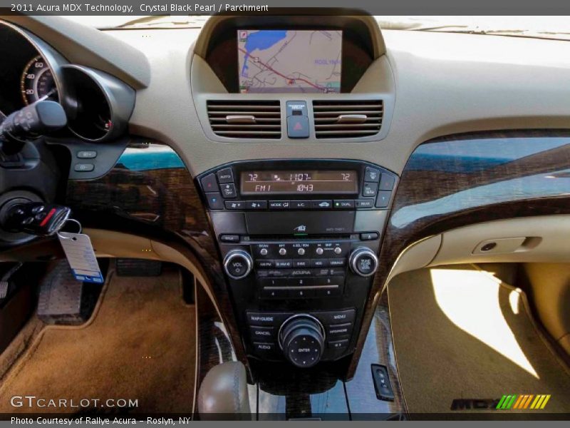 Crystal Black Pearl / Parchment 2011 Acura MDX Technology