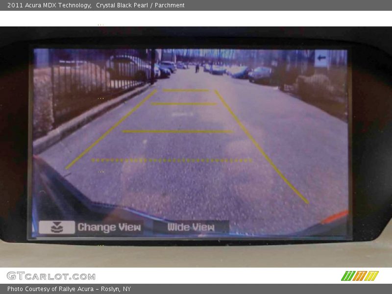 Crystal Black Pearl / Parchment 2011 Acura MDX Technology