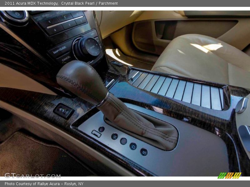 Crystal Black Pearl / Parchment 2011 Acura MDX Technology