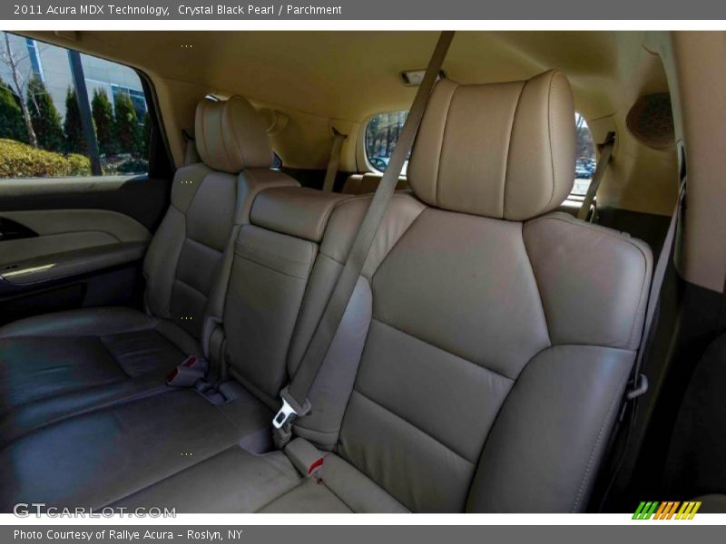 Crystal Black Pearl / Parchment 2011 Acura MDX Technology