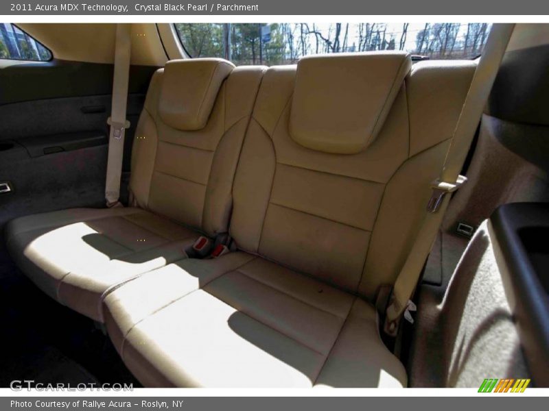 Crystal Black Pearl / Parchment 2011 Acura MDX Technology