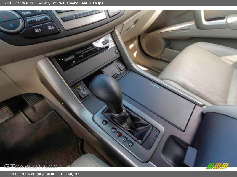 White Diamond Pearl / Taupe 2011 Acura RDX SH-AWD