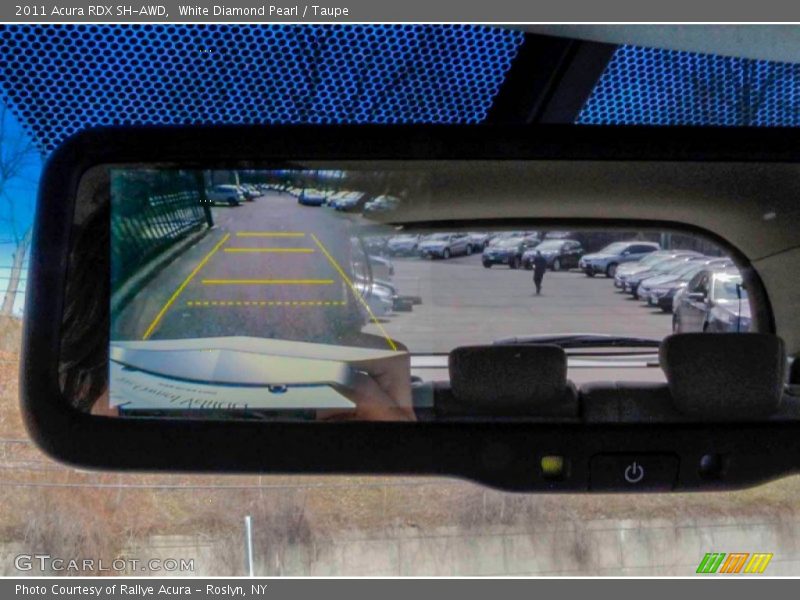 White Diamond Pearl / Taupe 2011 Acura RDX SH-AWD
