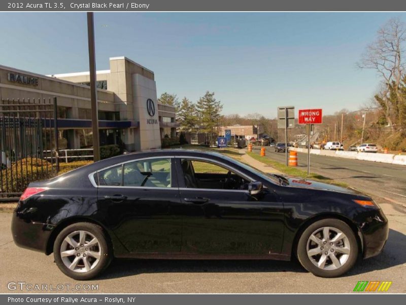 Crystal Black Pearl / Ebony 2012 Acura TL 3.5