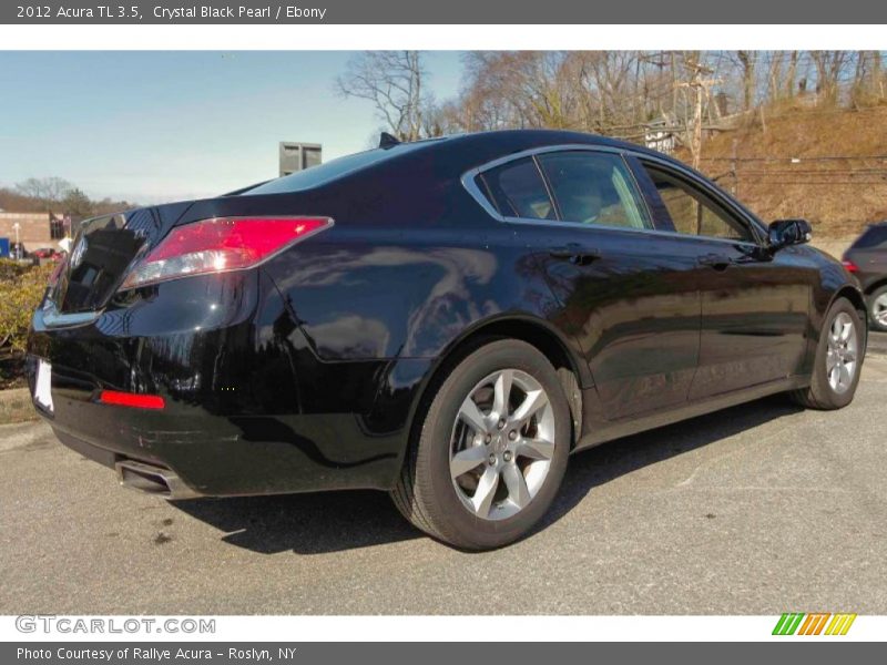 Crystal Black Pearl / Ebony 2012 Acura TL 3.5