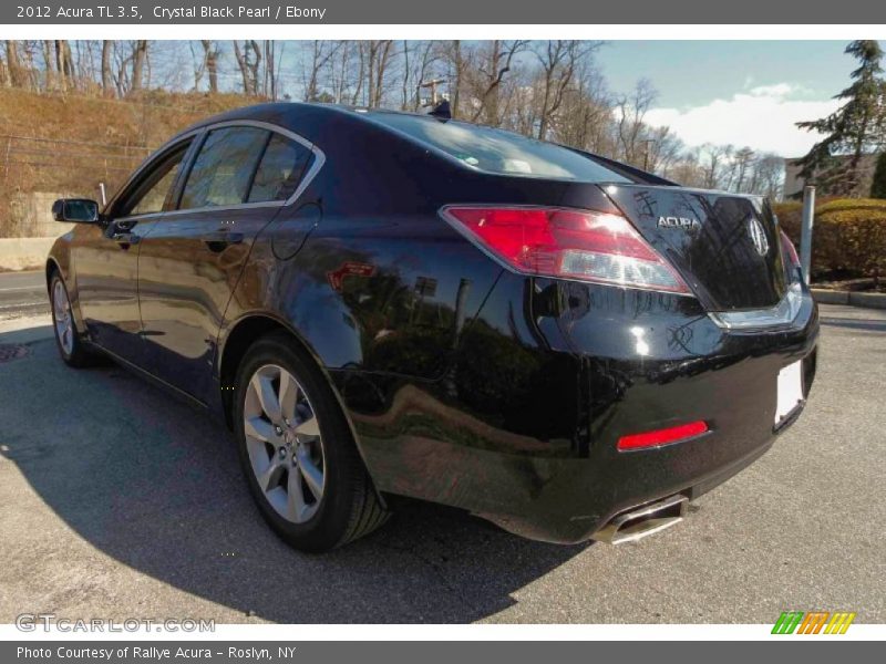 Crystal Black Pearl / Ebony 2012 Acura TL 3.5