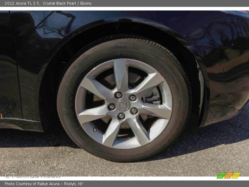 Crystal Black Pearl / Ebony 2012 Acura TL 3.5