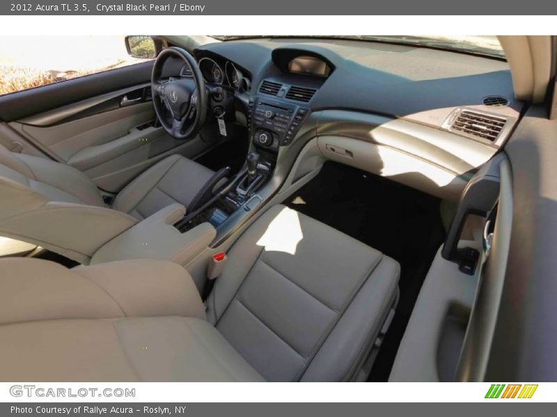 Crystal Black Pearl / Ebony 2012 Acura TL 3.5
