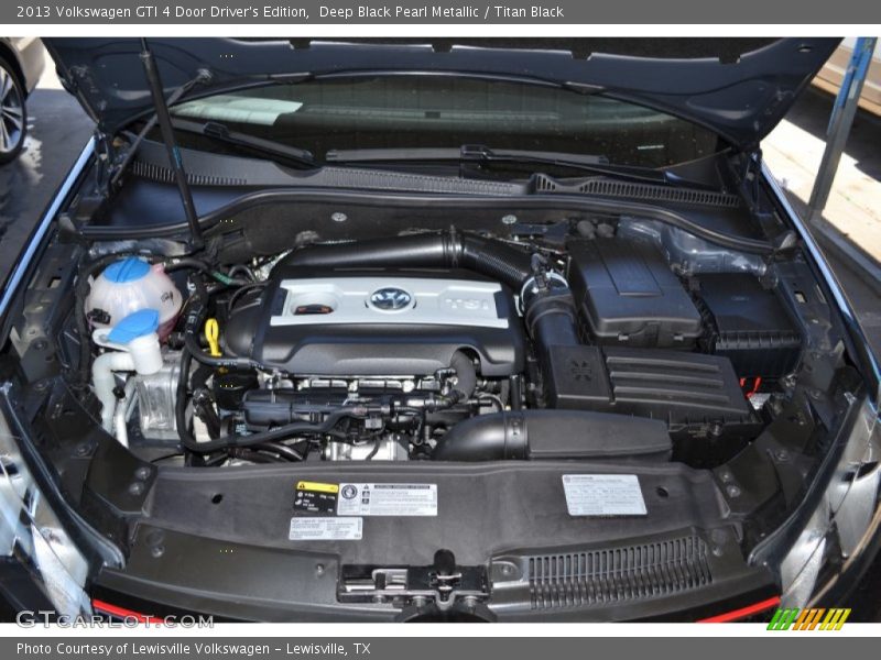 Deep Black Pearl Metallic / Titan Black 2013 Volkswagen GTI 4 Door Driver's Edition