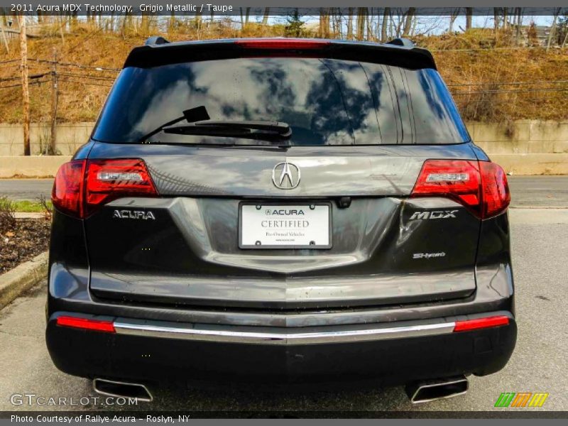 Grigio Metallic / Taupe 2011 Acura MDX Technology