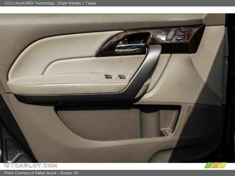 Grigio Metallic / Taupe 2011 Acura MDX Technology