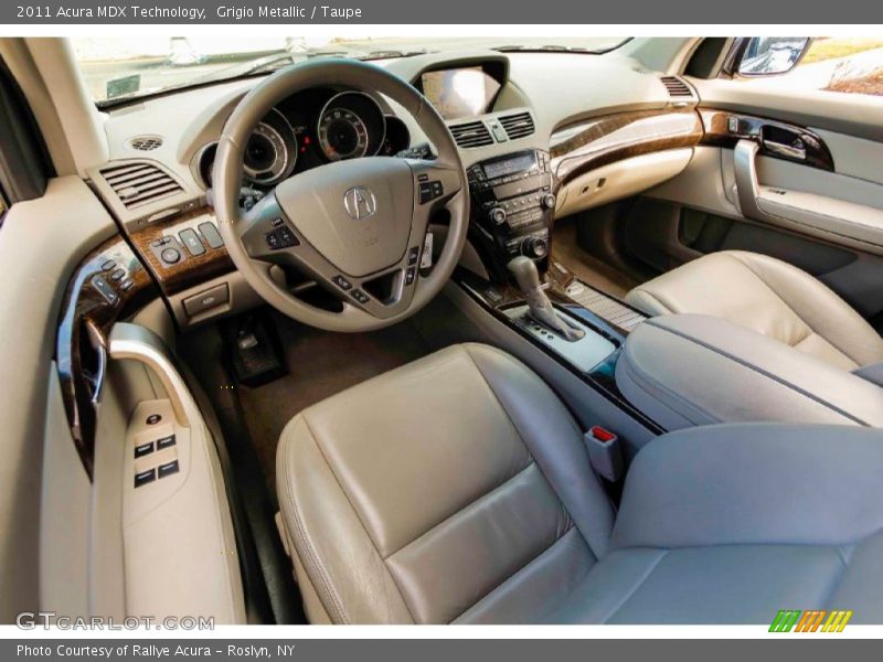 Grigio Metallic / Taupe 2011 Acura MDX Technology