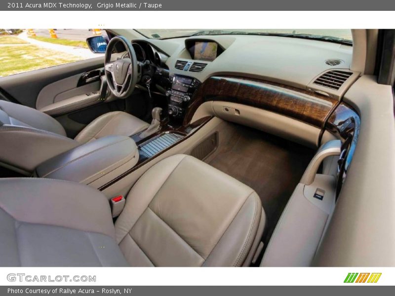 Grigio Metallic / Taupe 2011 Acura MDX Technology