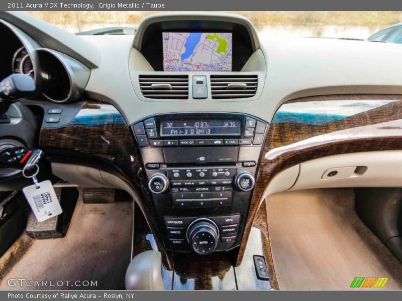 Grigio Metallic / Taupe 2011 Acura MDX Technology