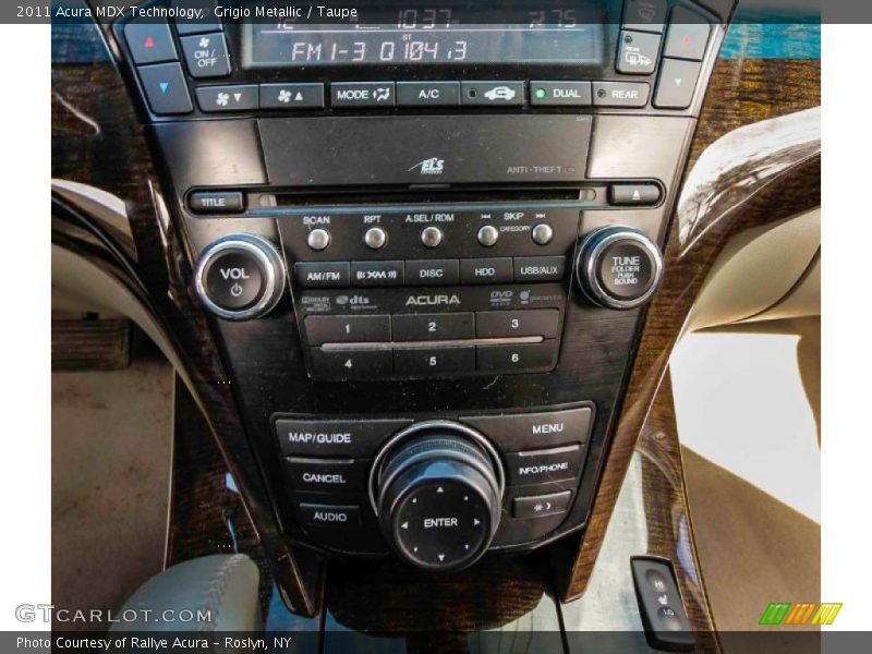 Grigio Metallic / Taupe 2011 Acura MDX Technology