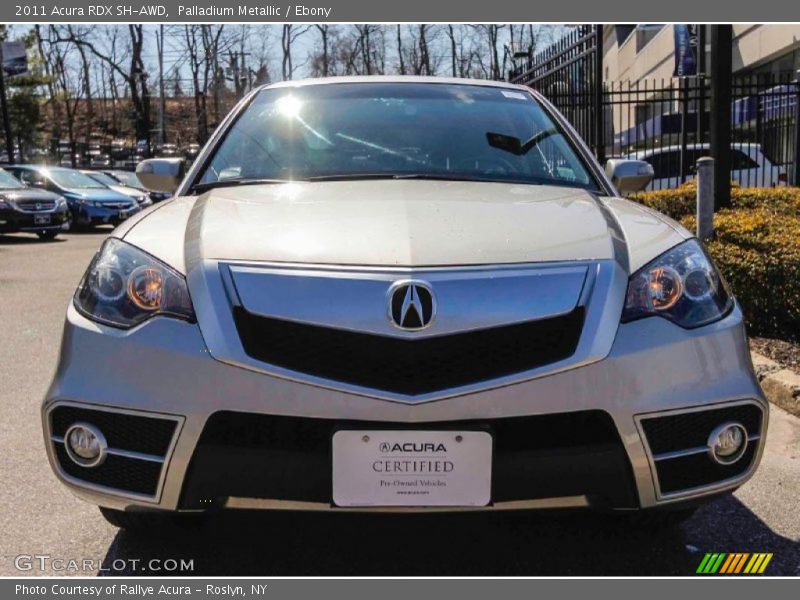 Palladium Metallic / Ebony 2011 Acura RDX SH-AWD