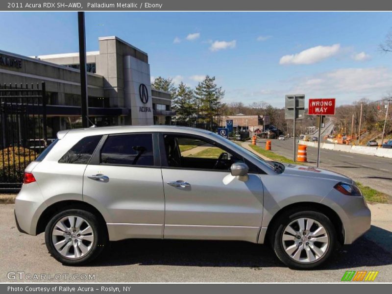 Palladium Metallic / Ebony 2011 Acura RDX SH-AWD