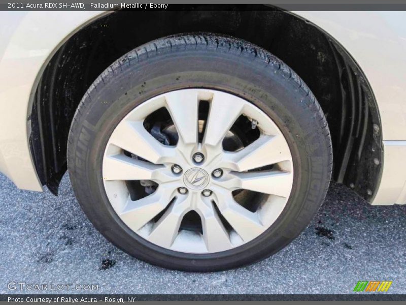 Palladium Metallic / Ebony 2011 Acura RDX SH-AWD