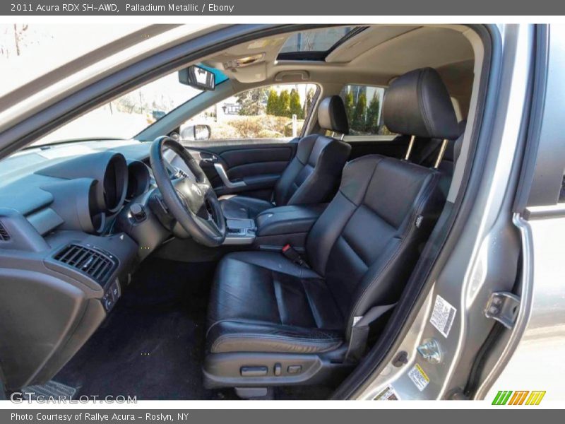 Palladium Metallic / Ebony 2011 Acura RDX SH-AWD
