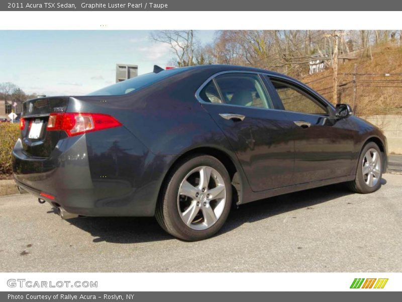 Graphite Luster Pearl / Taupe 2011 Acura TSX Sedan