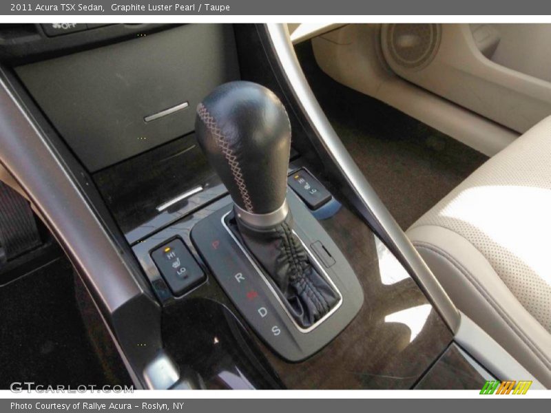 Graphite Luster Pearl / Taupe 2011 Acura TSX Sedan