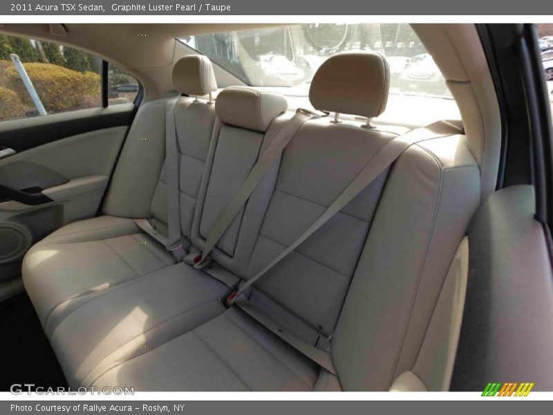 Graphite Luster Pearl / Taupe 2011 Acura TSX Sedan