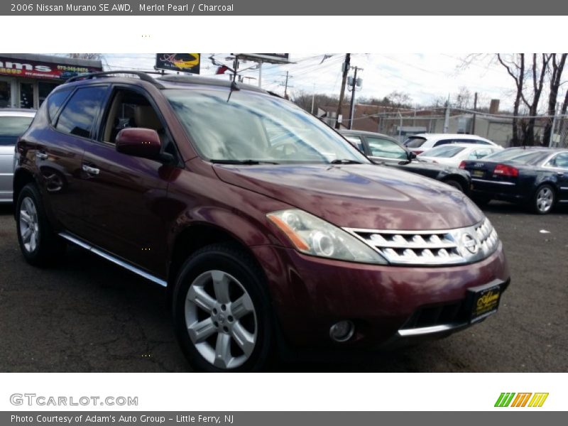 Merlot Pearl / Charcoal 2006 Nissan Murano SE AWD