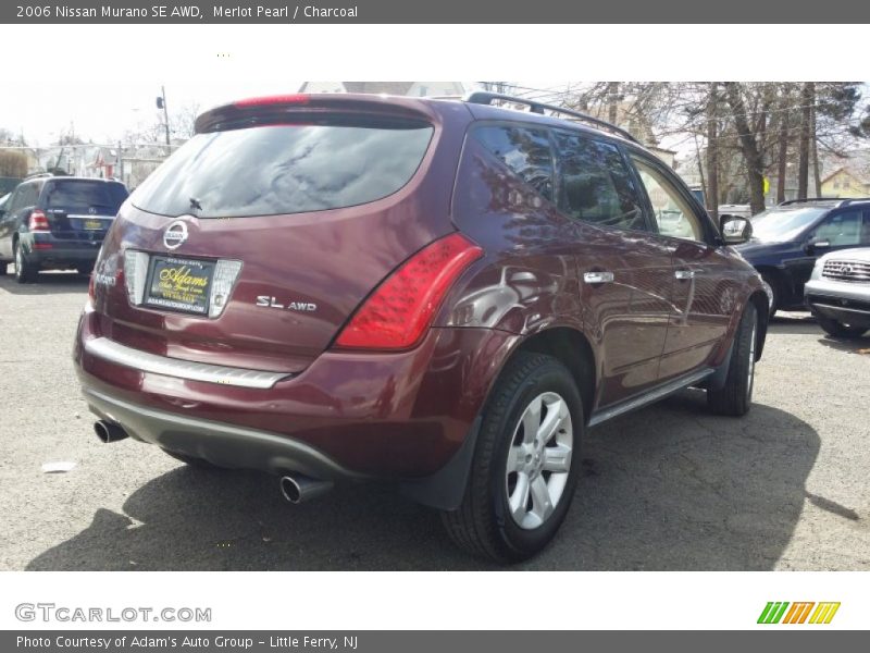 Merlot Pearl / Charcoal 2006 Nissan Murano SE AWD