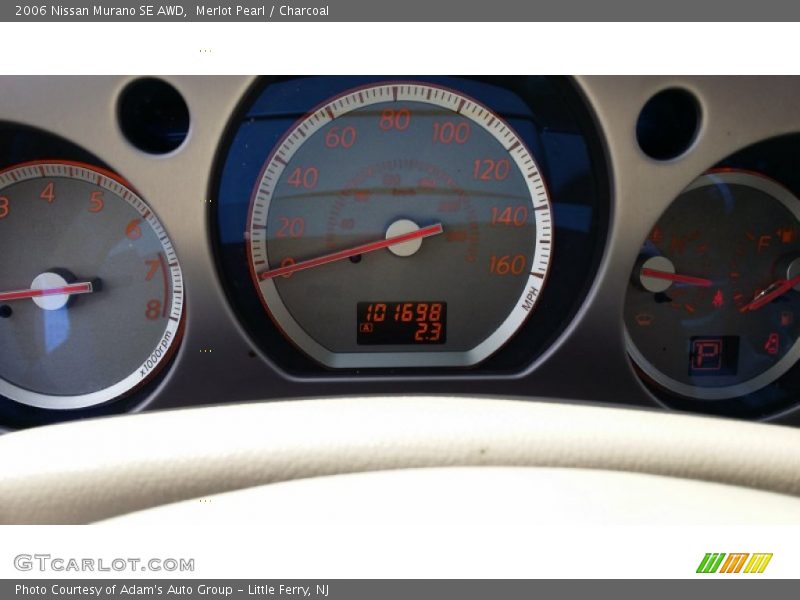 Merlot Pearl / Charcoal 2006 Nissan Murano SE AWD