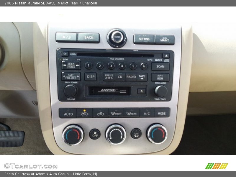 Merlot Pearl / Charcoal 2006 Nissan Murano SE AWD
