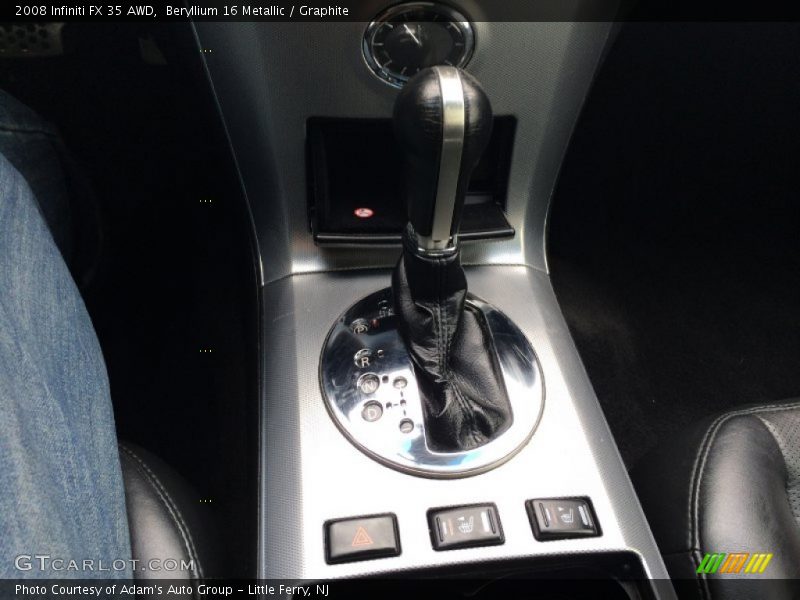 Beryllium 16 Metallic / Graphite 2008 Infiniti FX 35 AWD