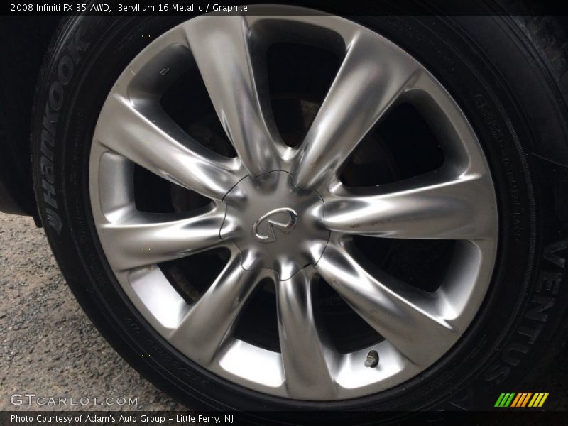 Beryllium 16 Metallic / Graphite 2008 Infiniti FX 35 AWD